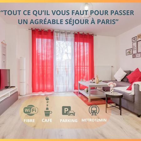Luxueux Paris - Bagnolet - Les Lilas-Parking Gratuit Exteriör bild