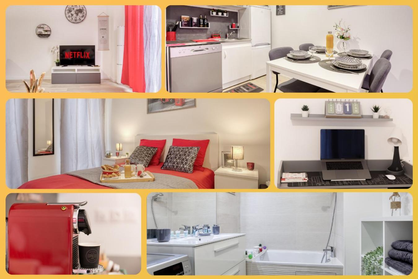 Luxueux Paris - Bagnolet - Les Lilas-Parking Gratuit Exteriör bild